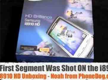 Samsung i8910 HD - Unboxing