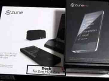 Microsoft Zune HD and Zune HD AV Dock - Unboxing