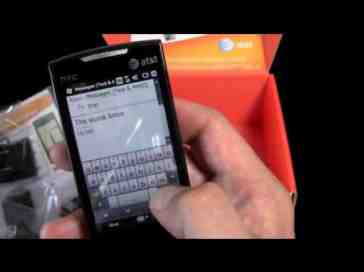 AT&T Pure (HTC) Windows Mobile 6.5 Phone - Unboxing