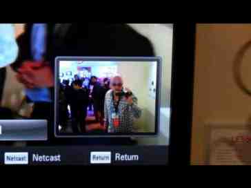 Skype Videocalling on LG HDTV @ CES 2010