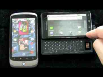 Google Nexus One vs Motorola Droid - Dogfight Pt 1