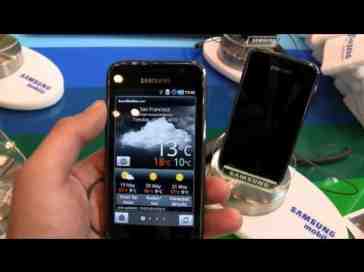 Samsung Galaxy S Hands-On at Google IO