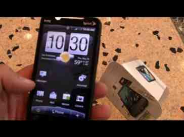 HTC Evo 4G WiMax Android Phone (Sprint) - Unboxing