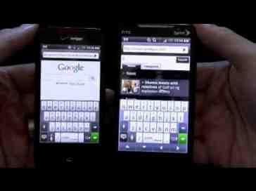 HTC Droid Incredible vs Evo 4G Dogfight Pt 1