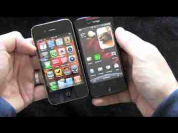 iPhone 4 vs HTC Droid Incredible Part 1
