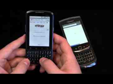 Motorola Droid Pro vs. BlackBerry Torch Dogfight Pt. 1