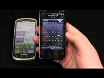 Motorola CLIQ 2 vs. HTC EVO Shift 4G Dogfight Pt. 1