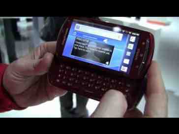 Sony Ericsson XPERIA Pro Hands-On