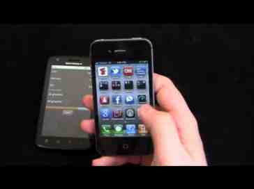 Motorola Atrix 4G vs. Apple iPhone 4 Dogfight Pt. 2