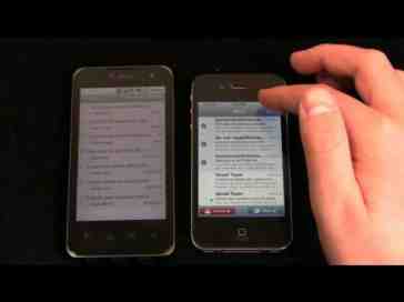T-Mobile G2x vs. Apple iPhone 4 Dogfight Pt. 2