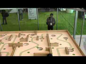 Android-powered labyrinth at Google I/O 2011
