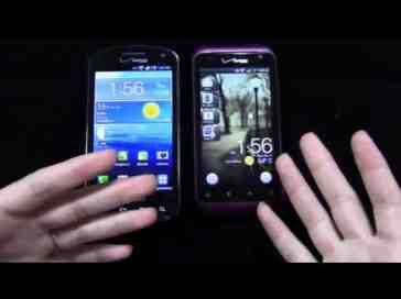 Samsung Stratosphere vs. HTC Rhyme Dogfight Part 1