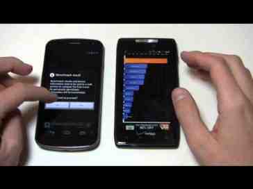 Samsung Galaxy Nexus vs. Motorola DROID RAZR Dogfight Part 2