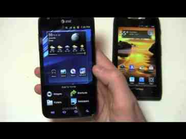 Samsung Galaxy S II Skyrocket vs. Motorola DROID RAZR Dogfight Part 1
