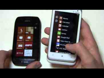 Nokia Lumia 710 vs. HTC Radar 4G Dogfight Part 1