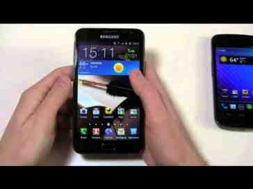 Samsung Galaxy Note vs. Samsung Galaxy Nexus Dogfight Part 1