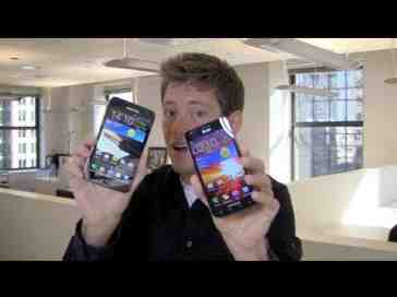 Samsung Galaxy Note vs. Samsung Galaxy S II Skyrocket Dogfight Part 2