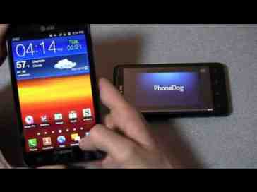 Samsung Galaxy Note vs. HTC Vivid Dogfight Part 2
