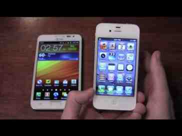 Samsung Galaxy Note vs. Apple iPhone 4S Dogfight Part 1