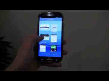 Samsung Galaxy S III Hands-On: TouchWiz