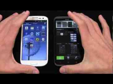 Samsung Galaxy S III vs. HTC One X Dogfight Part 1
