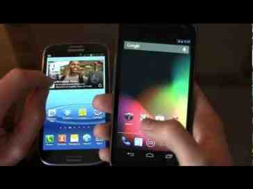 Samsung Galaxy S III vs. Samsung Galaxy Nexus Dogfight Part 1