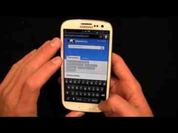 Verizon Samsung Galaxy S III Video Review