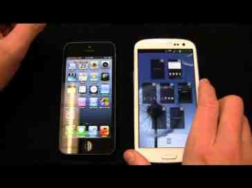 Apple iPhone 5 vs. Samsung Galaxy S III Dogfight Part 1
