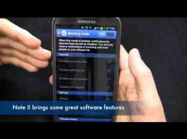 Samsung Galaxy Note II Video Review Part 1