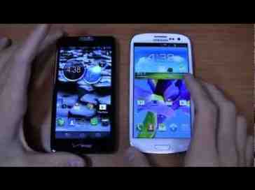 Motorola DROID RAZR MAXX HD vs. Samsung Galaxy S III Dogfight Part 1