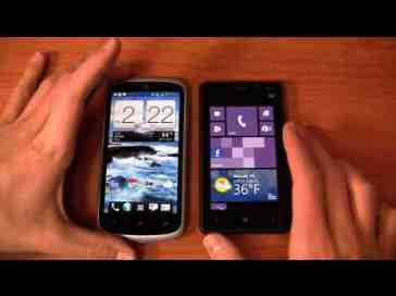 HTC One VX vs. Nokia Lumia 820 Dogfight Part 1