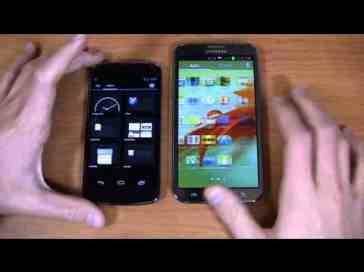 Google Nexus 4 vs. Samsung Galaxy Note II Dogfight Part 1