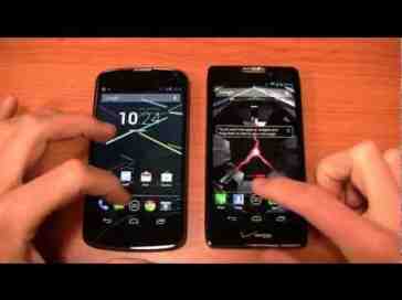 Google Nexus 4 vs. Motorola DROID RAZR HD Dogfight Part 1