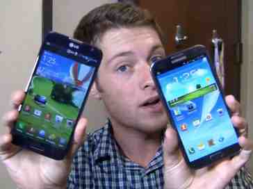 LG Optimus G Pro vs. Samsung Galaxy Note II Dogfight Part 2
