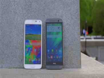 Samsung Galaxy S5 vs HTC One (M8) Dogfight!