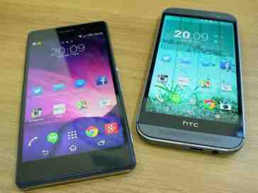 HTC One M8 vs. Sony Xperia Z2 - Dogfight