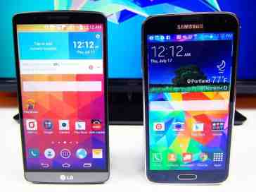 LG G3 vs. Samsung Galaxy S5!