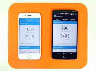 iPhone 6 vs LG G3 - Benchmark Speed Test