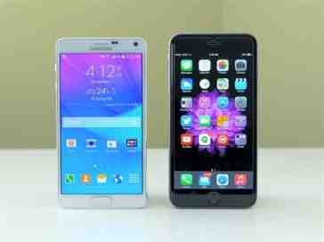 Samsung Galaxy Note 4 vs Apple iPhone 6 Plus: Comparison