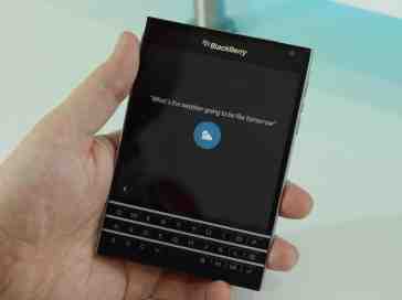 BlackBerry Passport challenge: Day 21 - BlackBerry Assistant