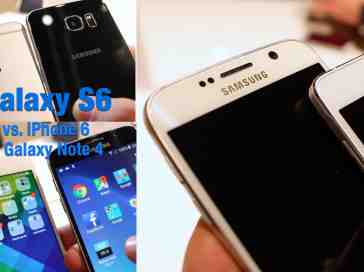 Samsung Galaxy S6 vs. iPhone 6 and Galaxy Note 4: Designs Compared - MWC 2015