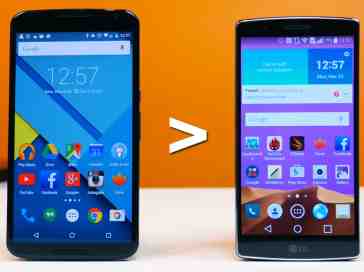 7 reasons why Nexus 6 is better than LG G Flex 2