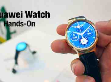 The best smartwatch at MWC 2015? Huawei Watch hands-on