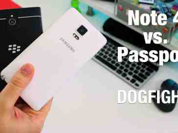 Samsung Galaxy Note 4 vs. BlackBerry Passport - Dogfight!