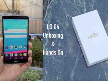 LG G4 Unboxing and Hands On
