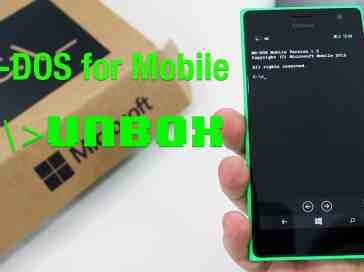 MS-DOS for Mobile - Unboxing and Setup