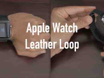 Apple Watch 42mm with Leather Loop Impressions