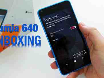 Microsoft Lumia 640 unboxing