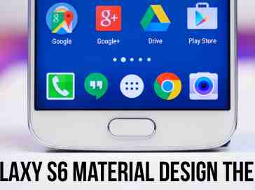 Galaxy S6: Material Design Theme