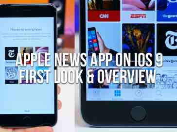 Apple News app on iOS 9 First Look and Overview